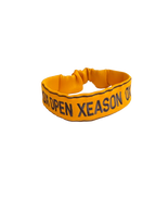 OPEN XEASON HEADBAND-BLACK EMBROIDERY