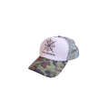 WHITE-CROWN PANEL CAMO CAP (LIMITED)